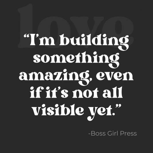 Boss Girl Affirmation Deck - 20 bold daily dose of power cards