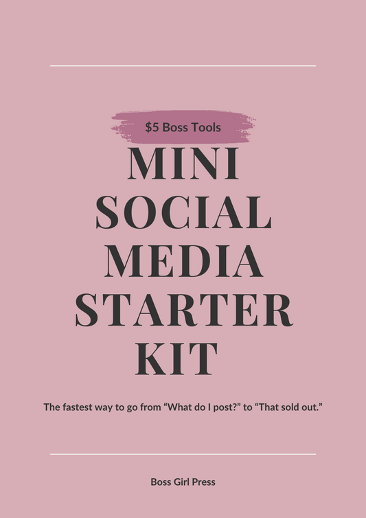 Boss Tools – Mini Social Media Starter Kit