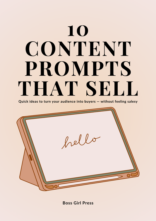 10 Content Prompts That Sell — without feeling salesy.